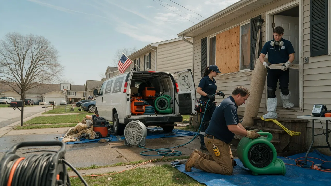 Water Damage Restoration in Nokomis, IL near me